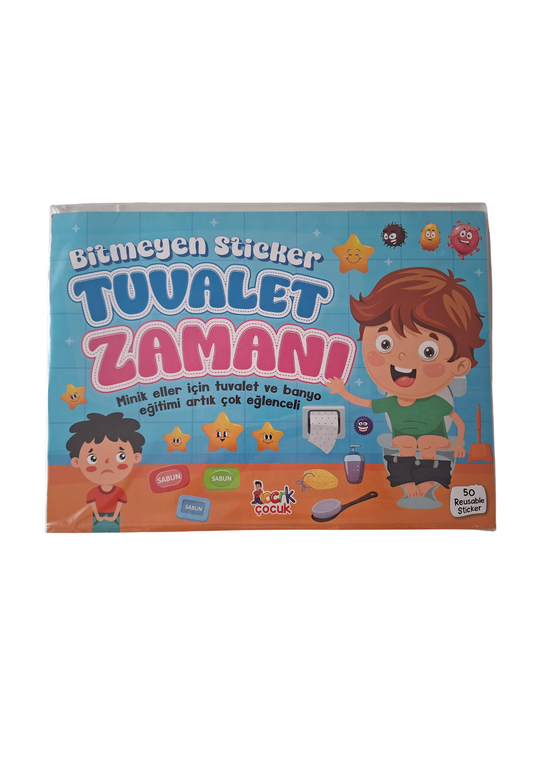 Bitmeyen Sticker - Tuvalet Zamani