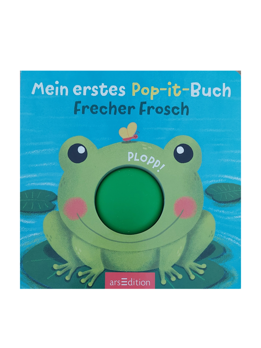 Mein erster Pop-it Buch - Frecher Frosch