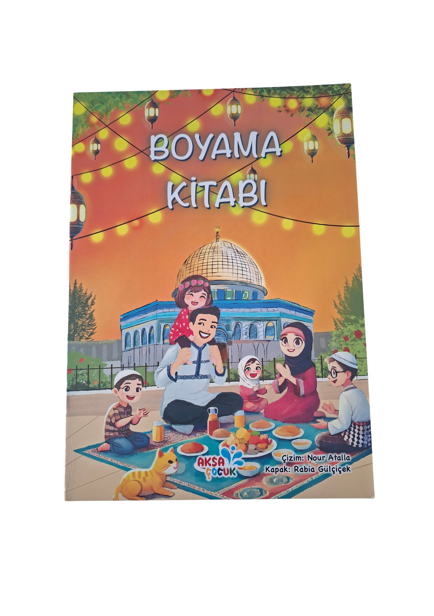 Kudüs ve Mescid'i Aksa'da Ramazan - Boyama Kitabı