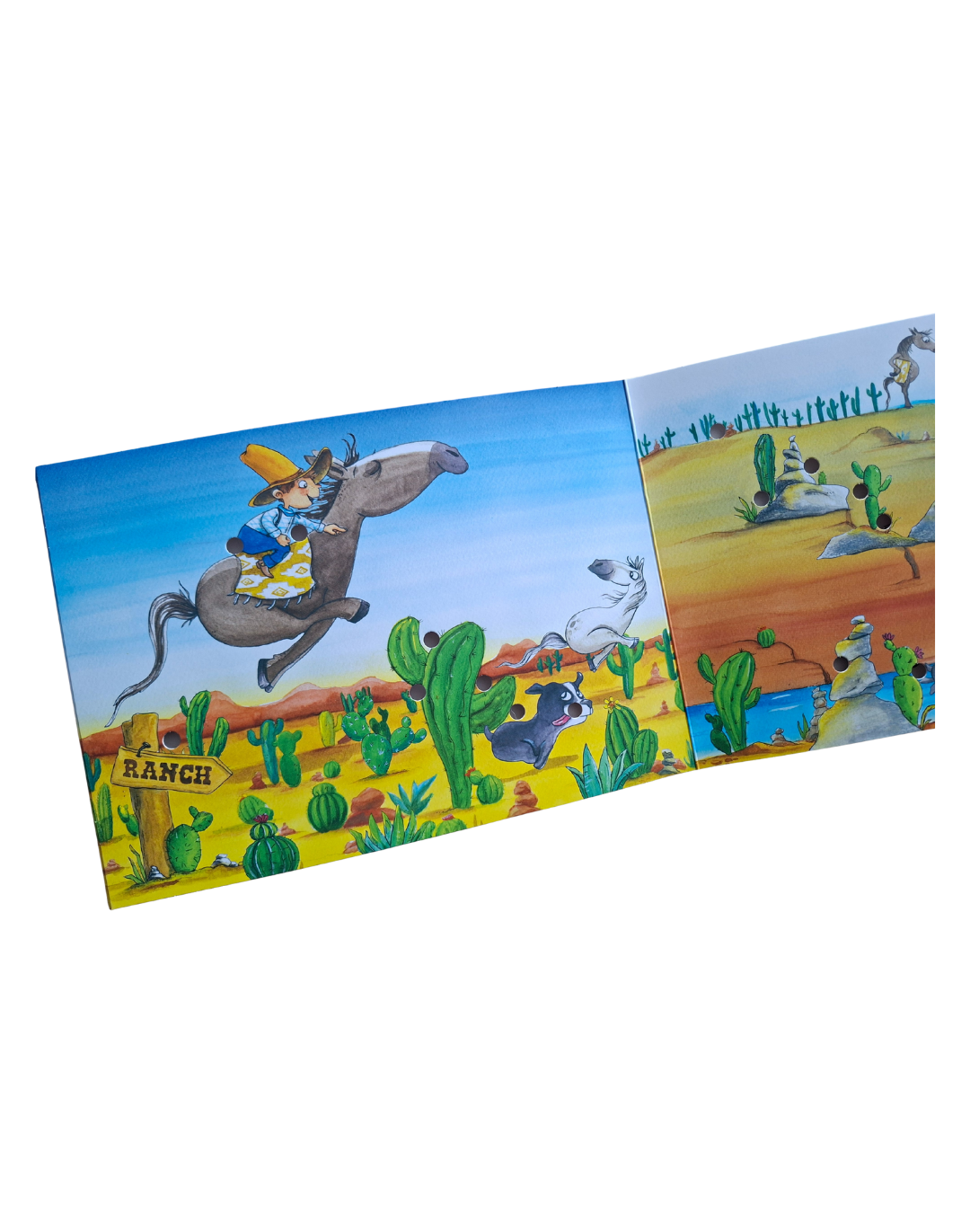 Mein Fädelbuch: Schwing das Lasso!