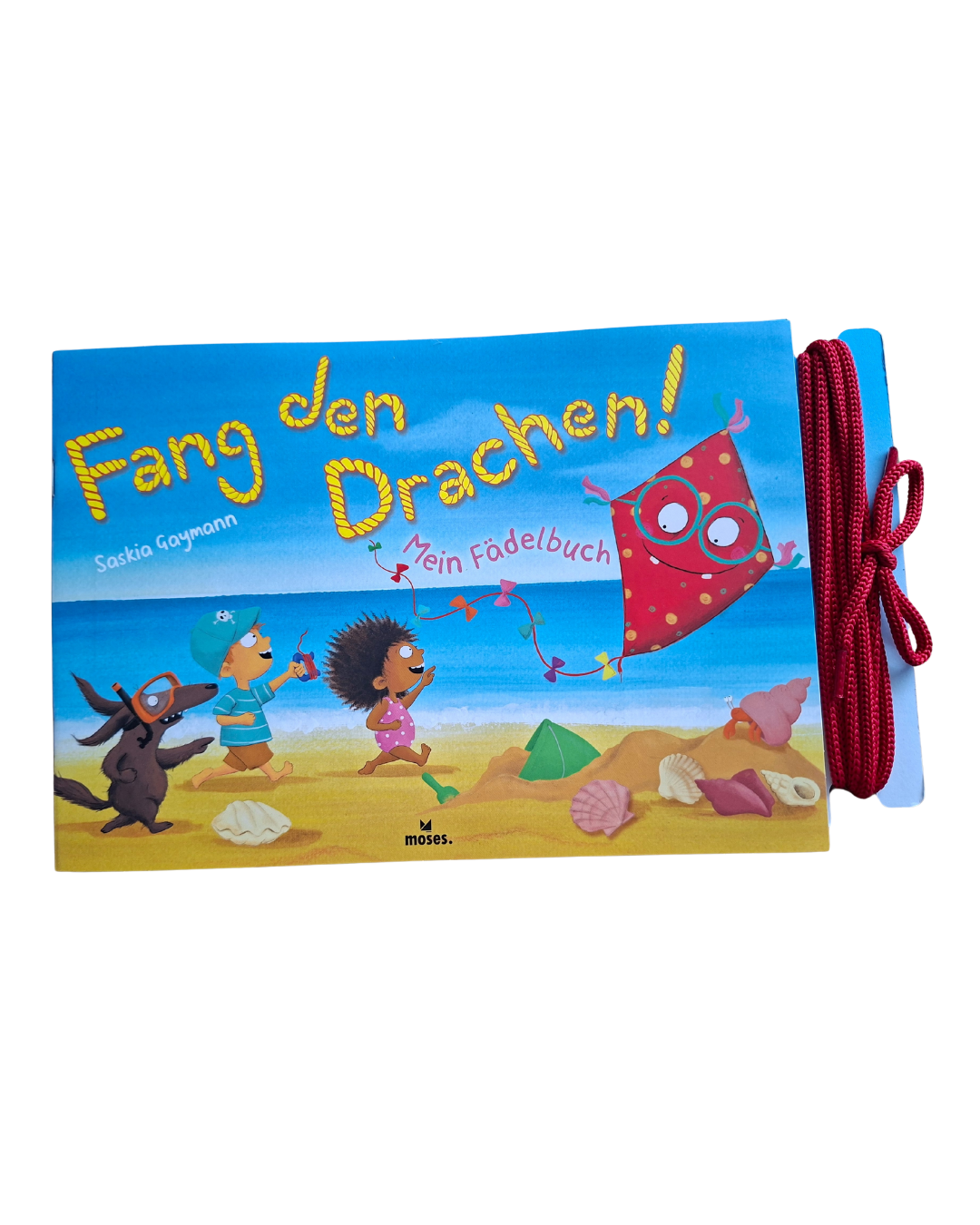 Mein Fädelbuch: Fang den Drachen