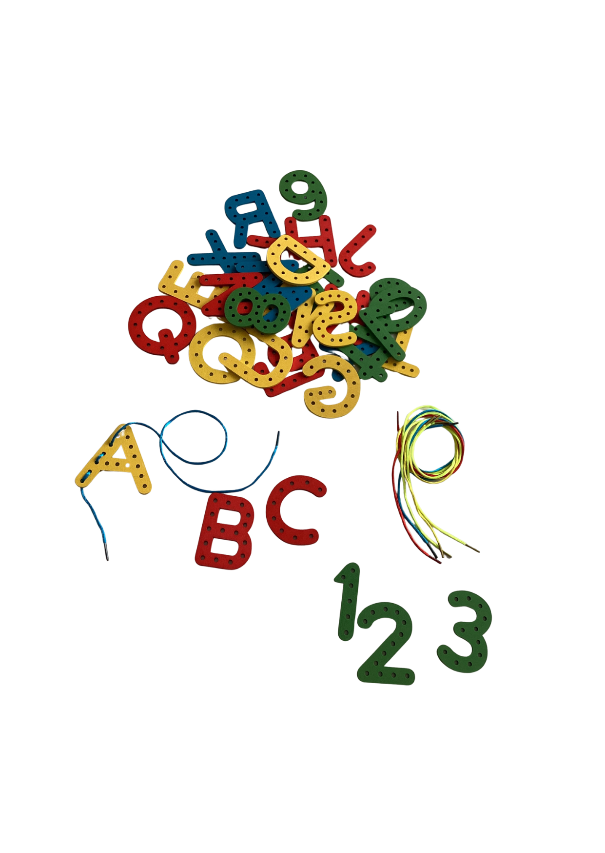 ABC-Fädelspiel